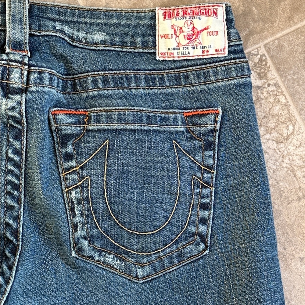 True religion, Stella size 31 skinny jeans Classic Blue Denim Jeans - Picture 11 of 16